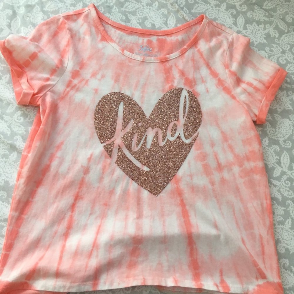 Justice Tie-Dye Sparkle Tee